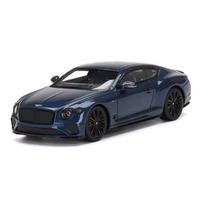 TrueScale Miniatures Bentley Continental GT Speed 2022 - Marlin Blue 1:43 model car