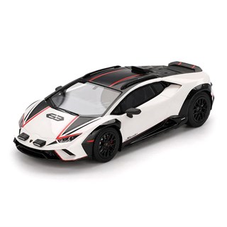 TrueScale Miniatures Lamborghini Huracan Sterrato - Asopo White 1:43 model car