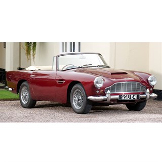 12 Art Aston Martin DB4 DHC 1962 - Red Metallic 1:12 model car