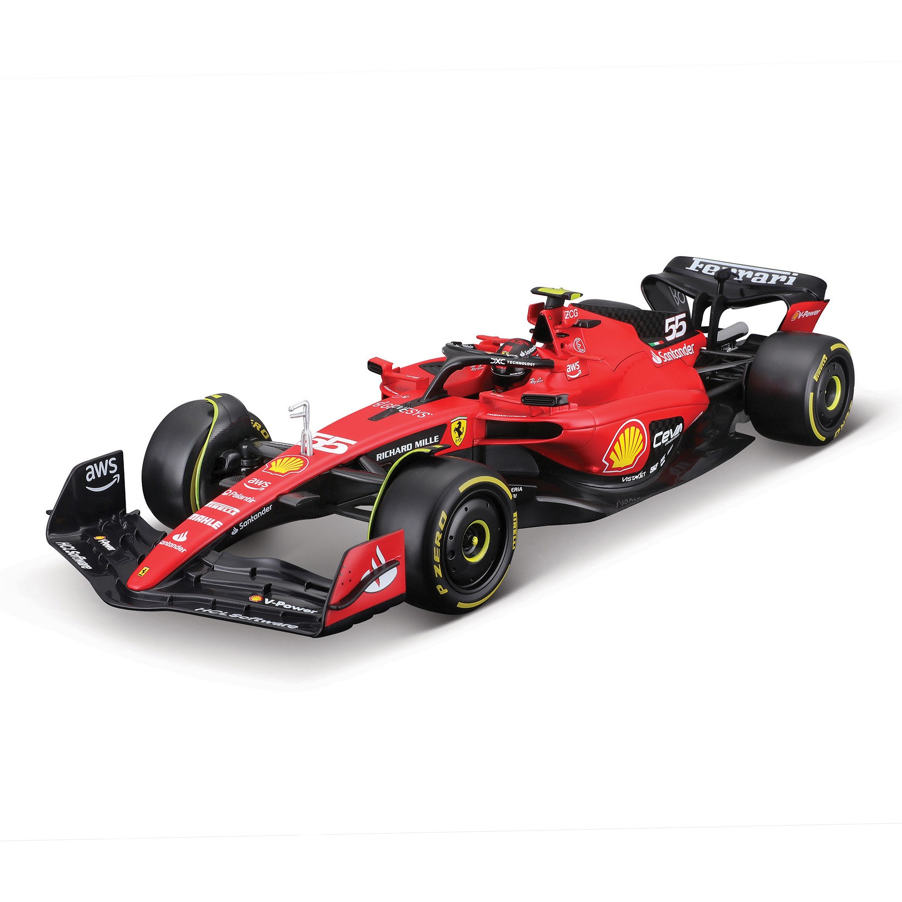 BBURAGO 1/18 - FERRARI SF-23 - Season Car 2023