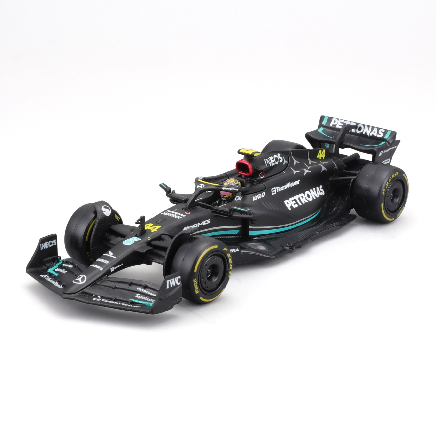 Burago Mercedes F1 W14 - 2023 - #44 L. Hamilton 1:24