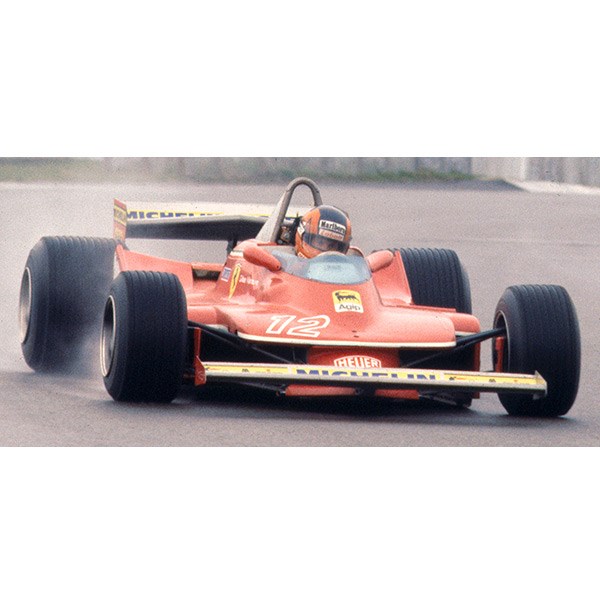 Driver Figure 1:43 Model Ferrari 312 T4 J Scheckter 1979 #11 Winner Italy GP