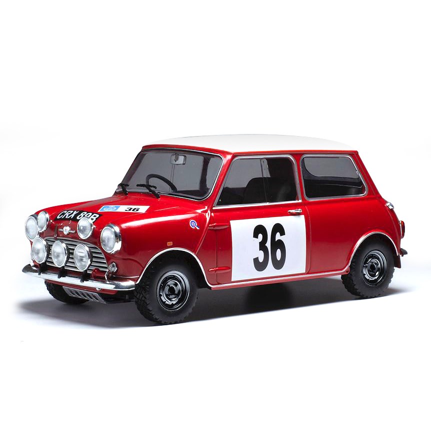 IXO 18RMC065B.20 1965 Piloté par Hopkirk  1/18 Mini Cooper S BMC Rallye RAC 