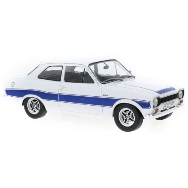 MCG Ford Escort Mk.I RS 2000 1973 White Blue 1 18