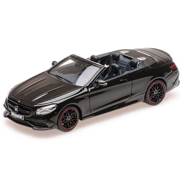 Minichamps Brabus 850 Mercedes S 63 S Class Cabriolet 16 Black 1 43 Minichamps Brabus 850 Mercedes S 63 S Class Cabriolet 16 Black 1 43