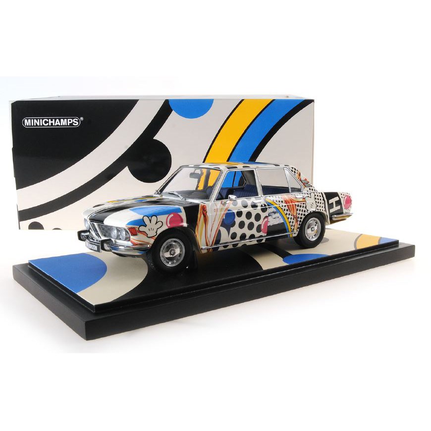 Minichamps BMW 2500 Art Car-Style New Horizon 1969 - 1:18