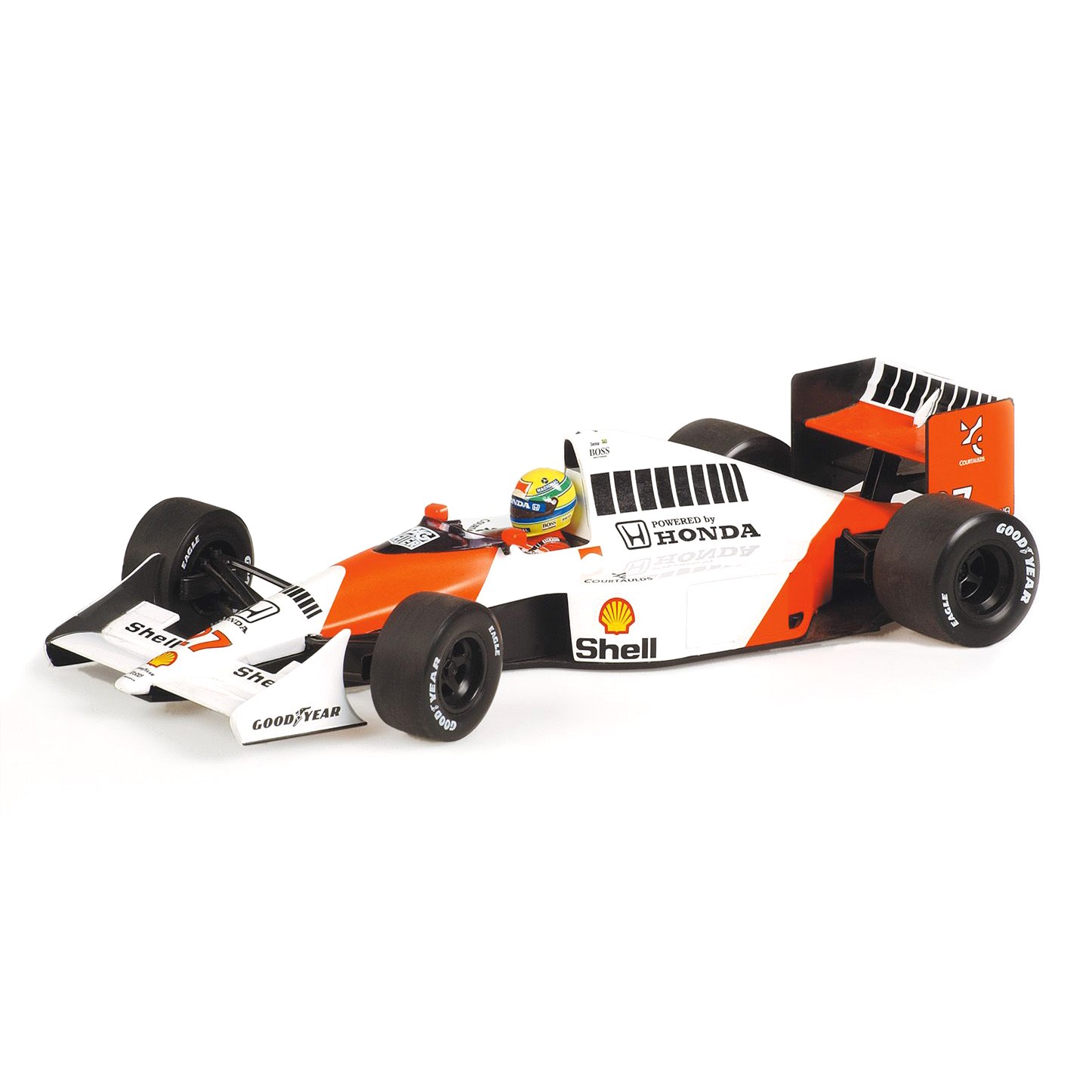 Formula 1 McLaren MP4/4 Ayrton Senna Winner San Marino 1988 1:43 MODEL CAR 689