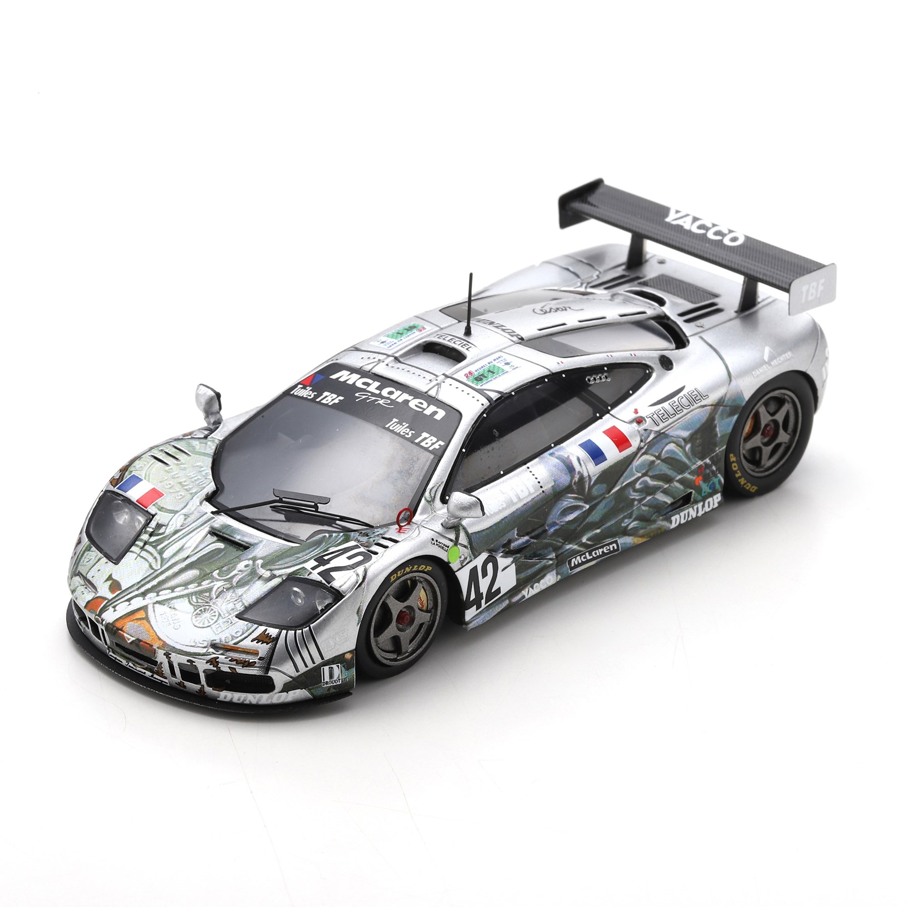 Spark McLaren F1 GTR 1995 Le Mans 24 Hours 42 1 18