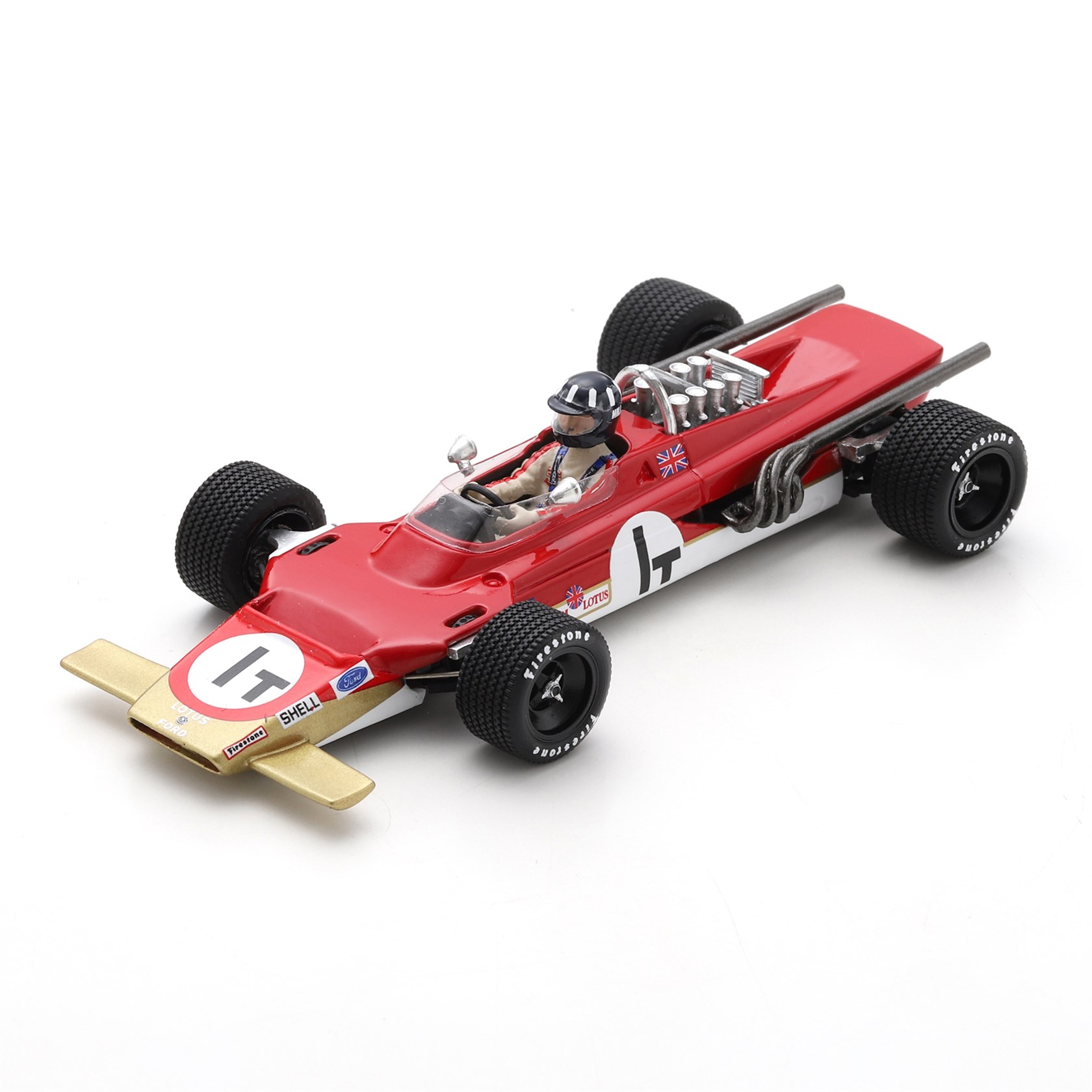 Formule 1 Team Lotus 72D 1972 E Fittipaldi 1/43 Voiture F1 miniature GL04 