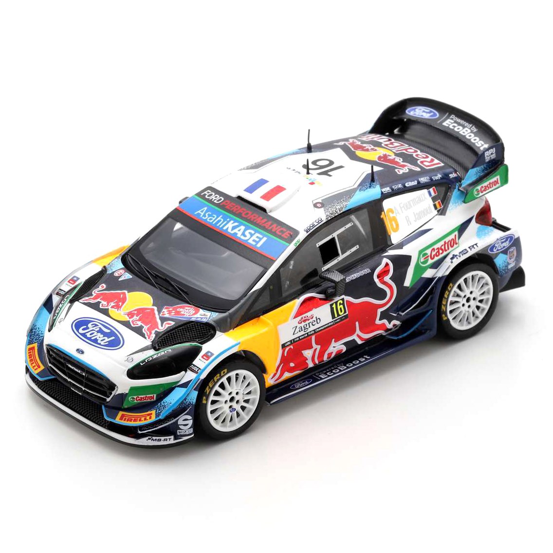 Spark Ford Fiesta Wrc 21 Rally Croatia 16 A Fourmaux 1 43 Spark Ford Fiesta Wrc 21 Rally Croatia 16 A Fourmaux 1 43