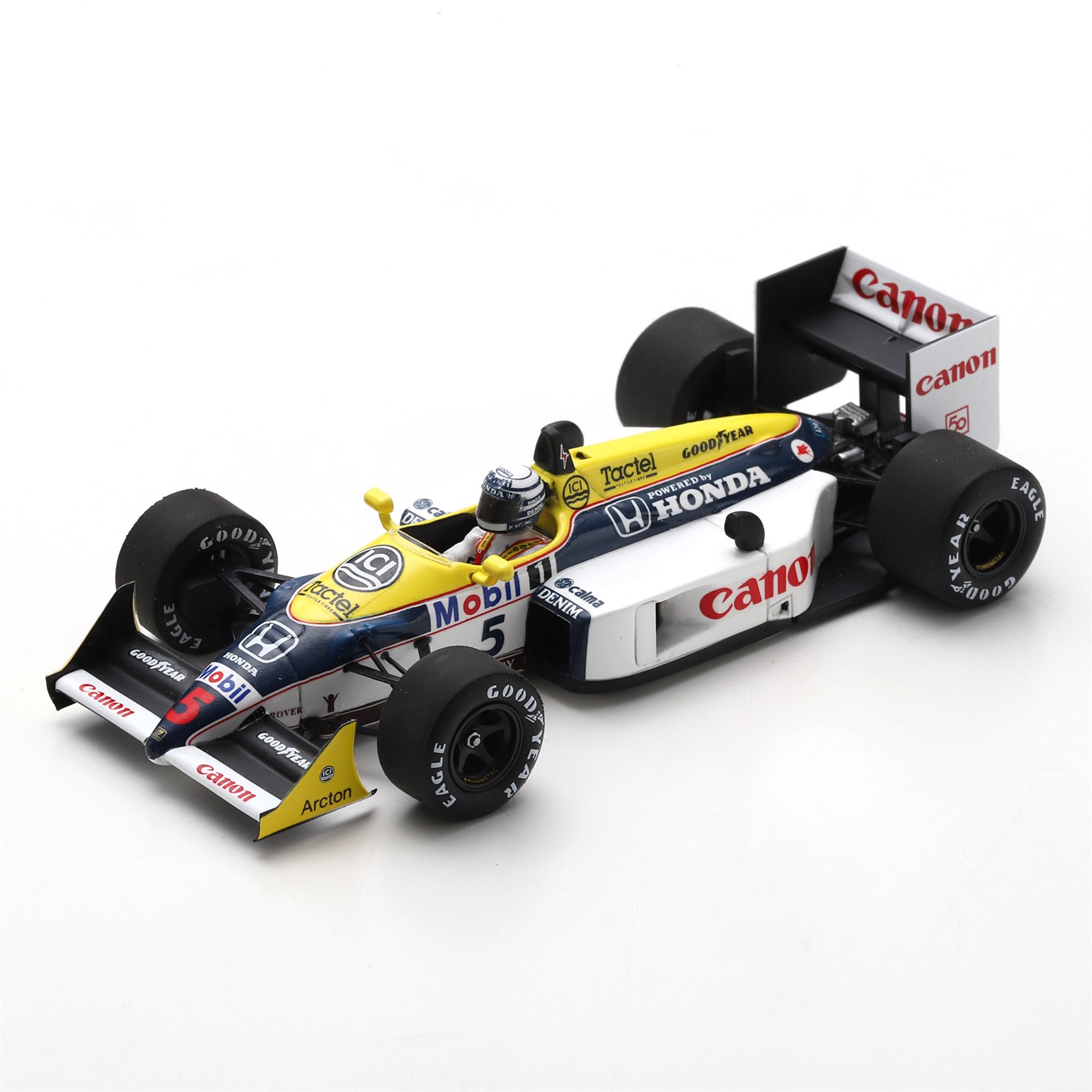 スパークモデル ○ 1/43 ウイリアムズ 〓 ホンダ FW11B