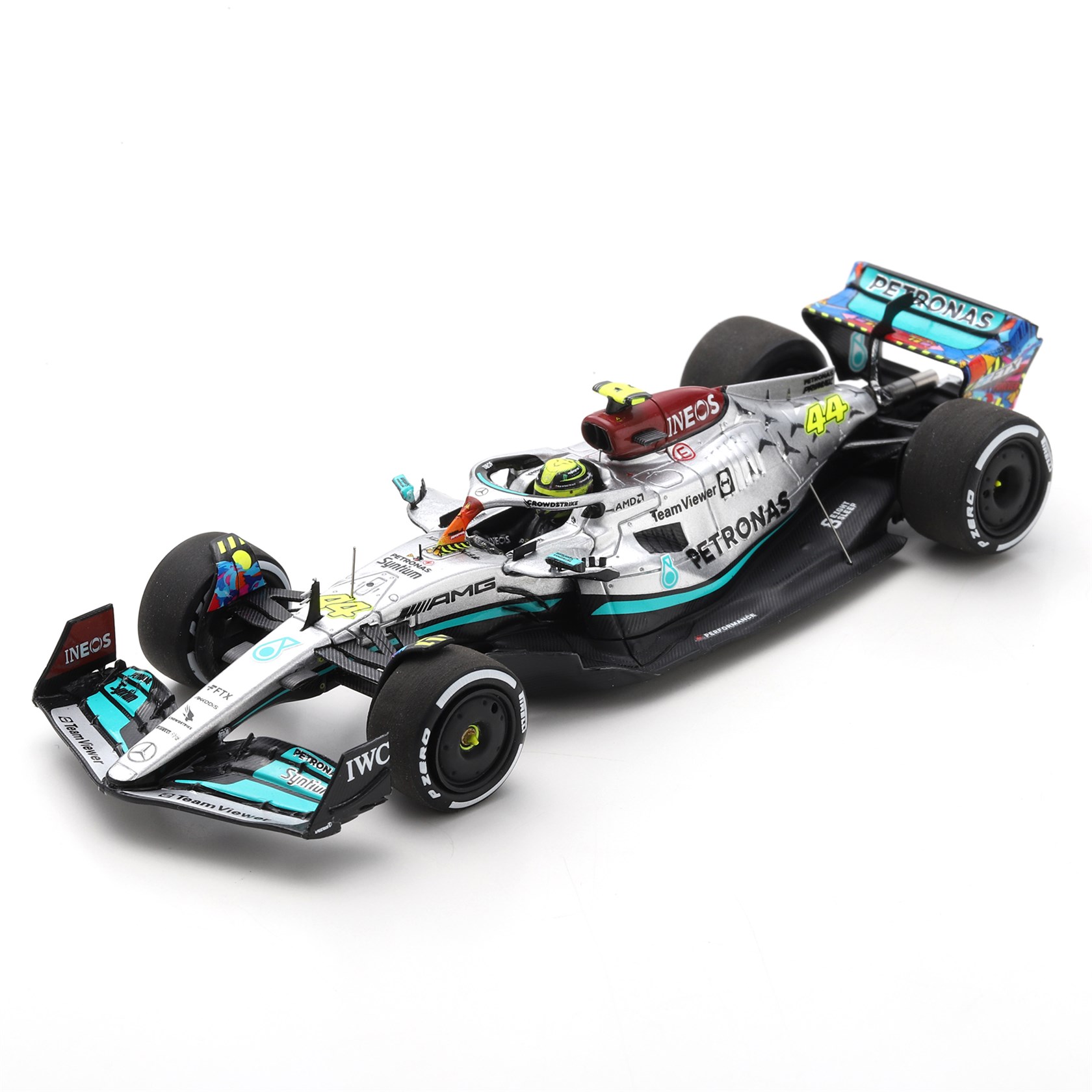 BACKGROUND DISPLAY Showcase LEWIS HAMILTON Pack 1:43 NO CAR Details about    F1 SPARK 