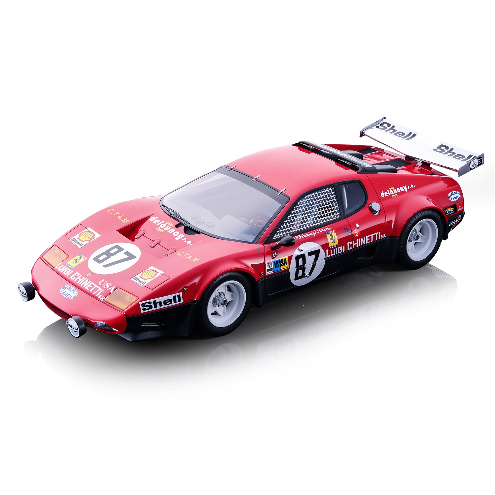 Sammlung von 4 Modellautos 24h Le Mans 1:43 Spark Miniatur Auto Dieacast LM32 