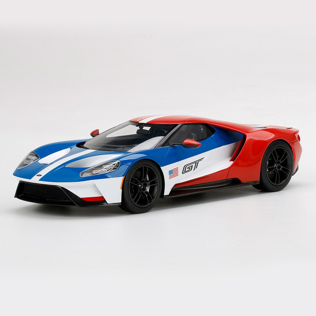 TopSpeed Ford GT Victory Edition Red White Blue 1 18