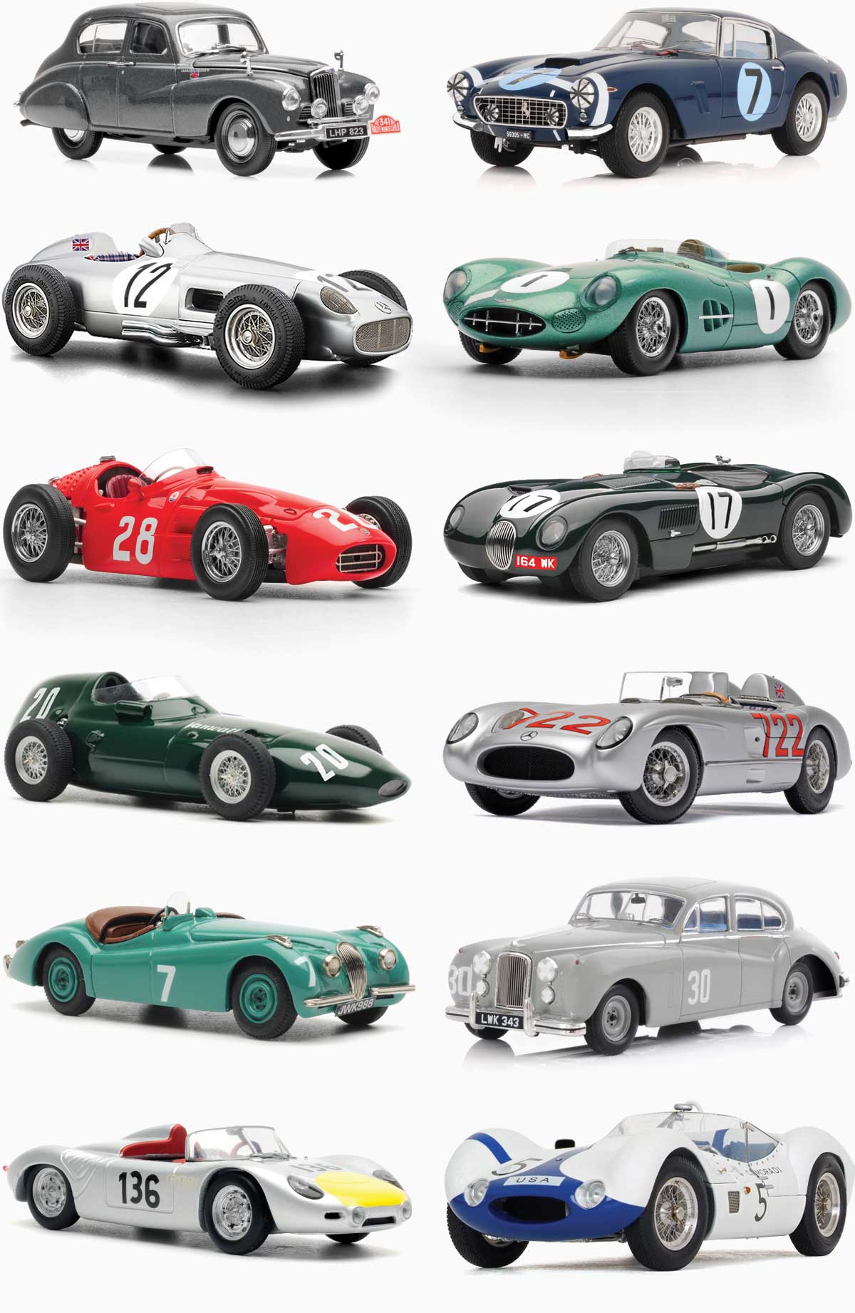 Sir Stirling Moss 722 Collection subjects