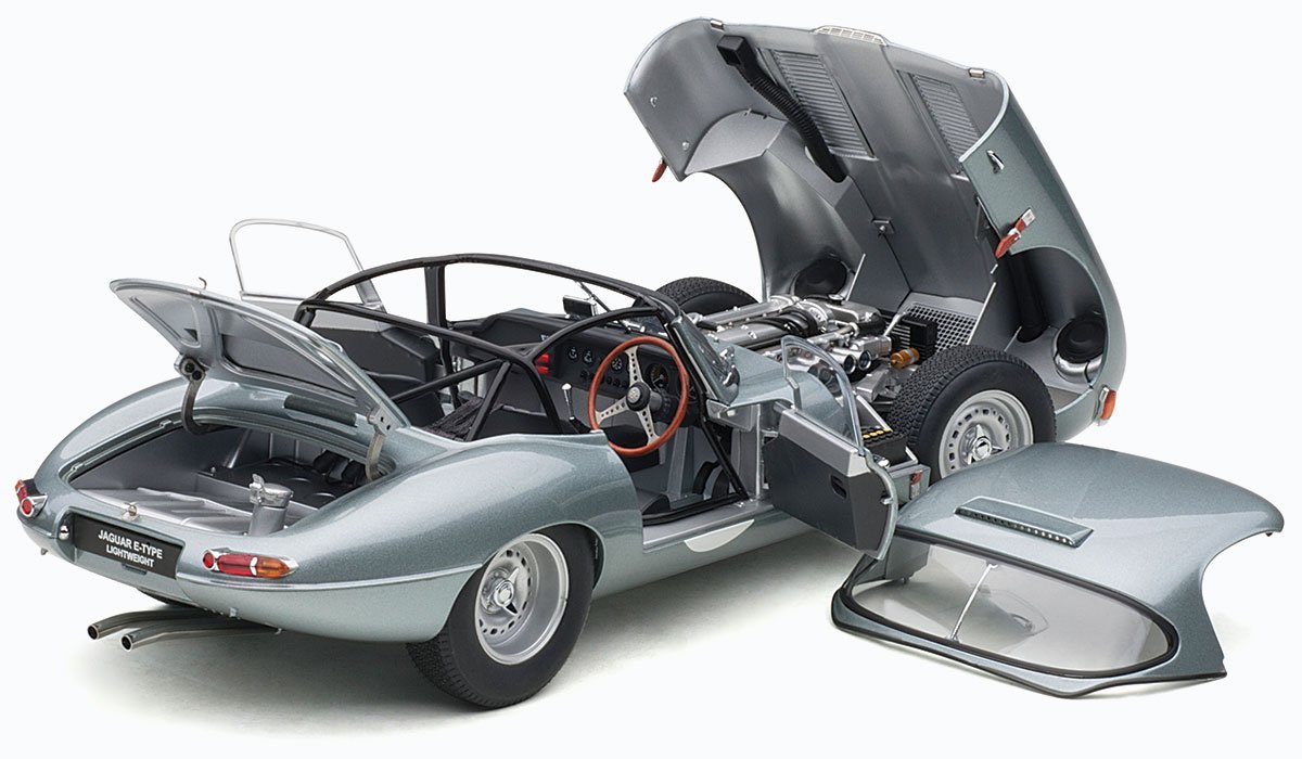 AUTOart 1:18 2015 Jaguar E-Type Lightweight Diecast Model Car Review