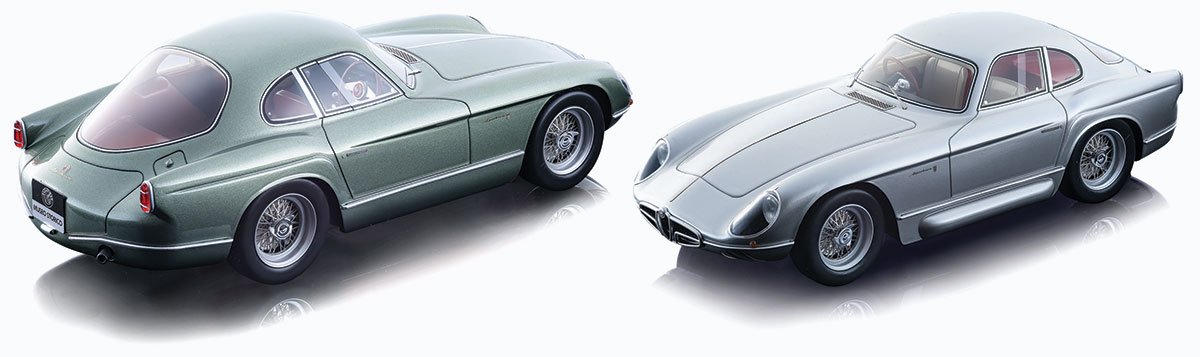 Alfa Romeo 2000 Sportiva Bertone models from Tecnomodel