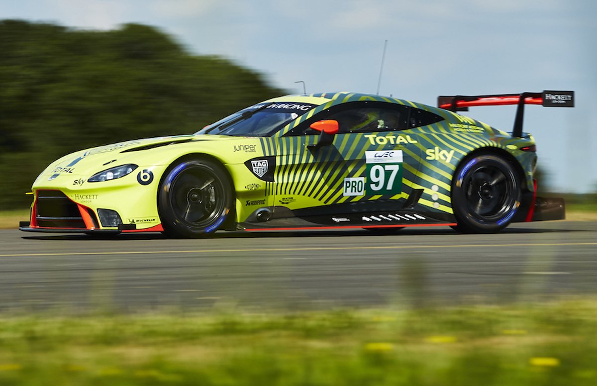 Spark 1-18 and 1-43 2020 Le Mans class winning Aston Martins 