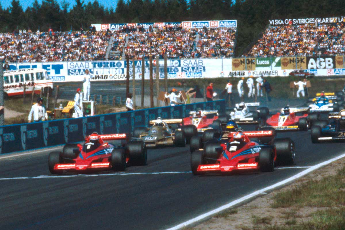 1:18 Lauda and Watson 1978 Brabham BT46B fan cars. Sweden