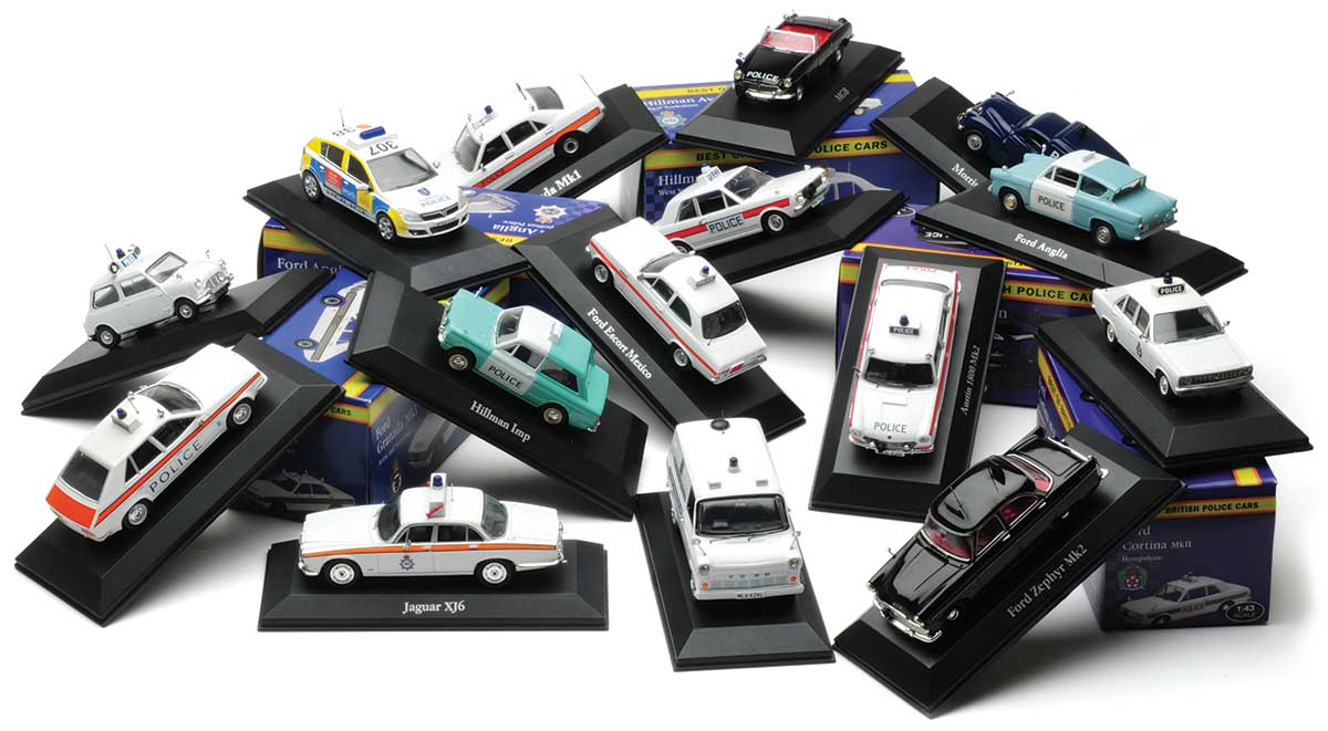 1:43 British Police Cars