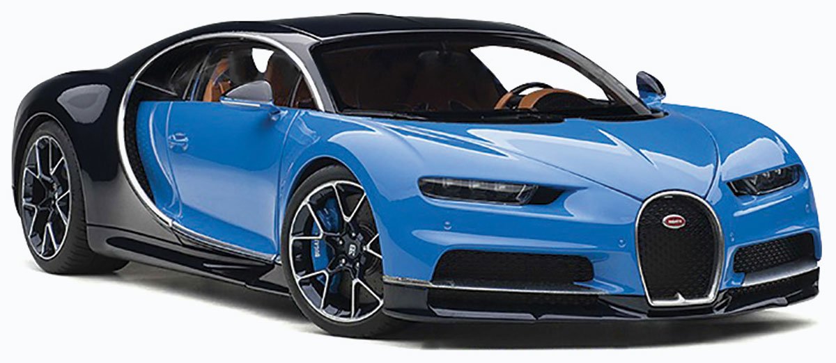 1:18 2017 Bugatti Chiron Diecast Model Car Review