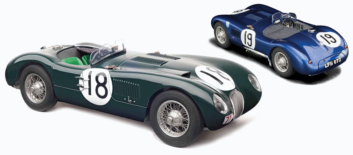 CMC 1:18 Jaguar C-Type Diecast Model Car Review