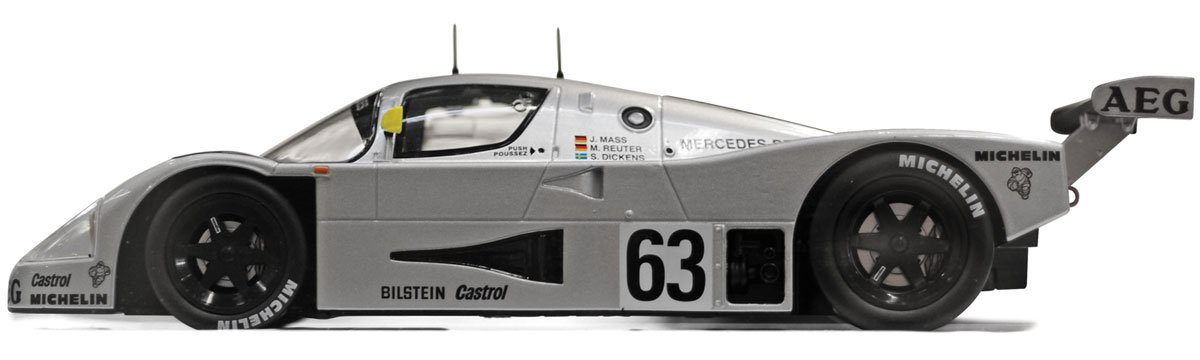 Sauber mercedes c9 nº 63 le mans 1989 max model 1:43 1er 