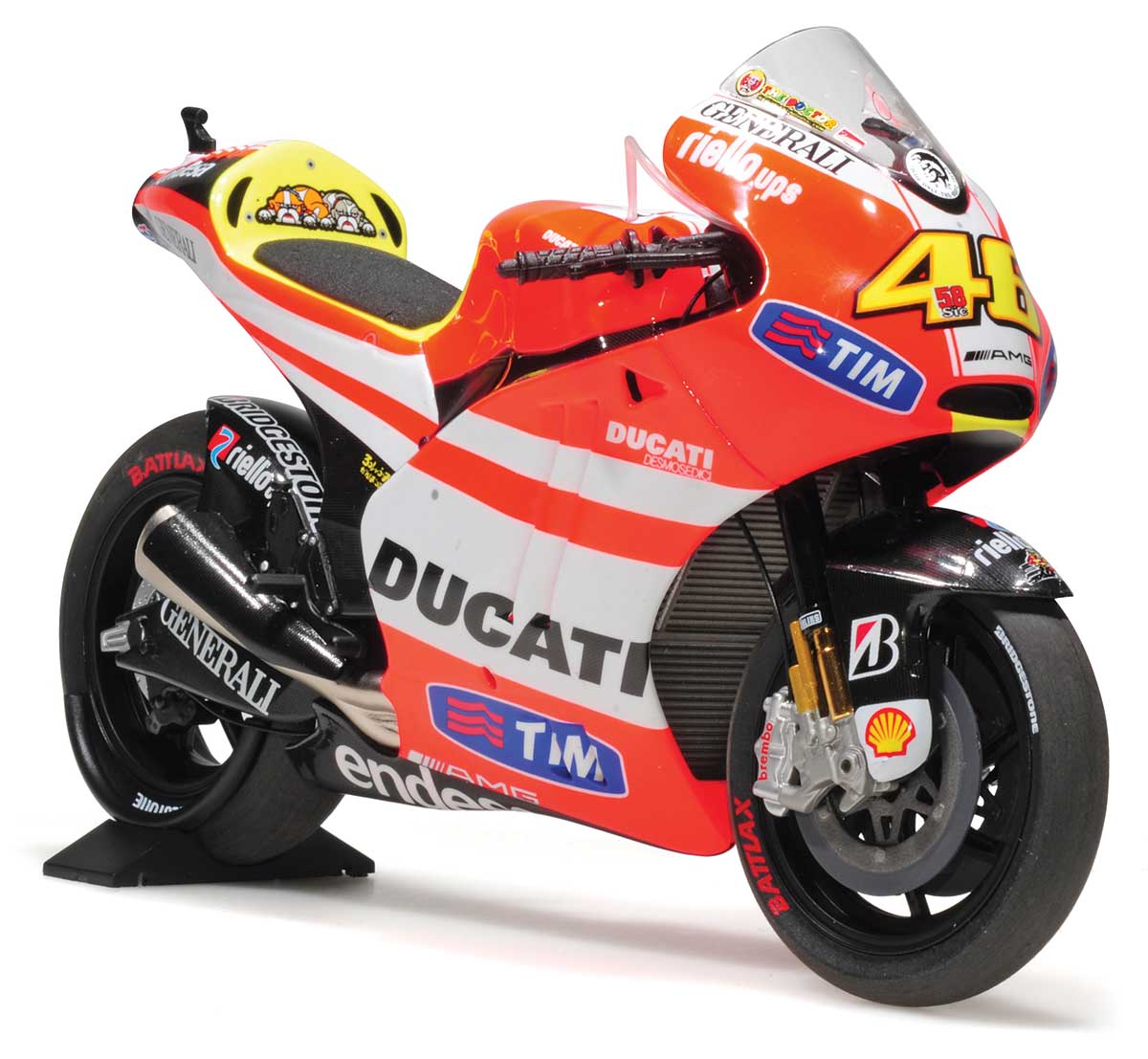 1:12 Ducati Desmosedici GP11.1 and GP11.2
