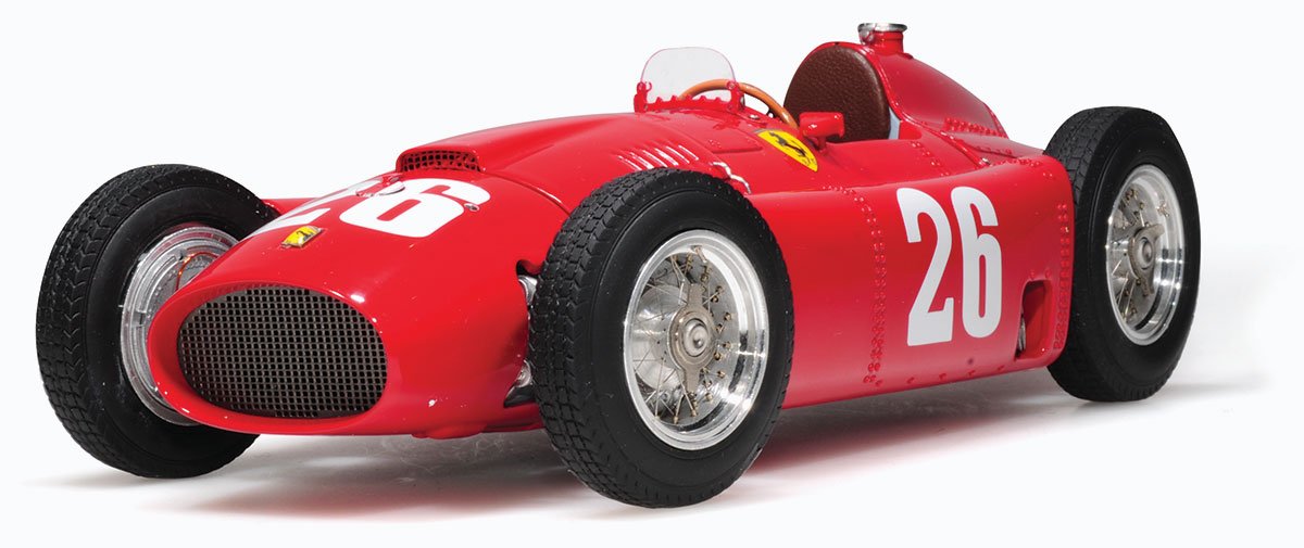 Fangio and Collins 1956 Ferrari D50 Italy model from CMC