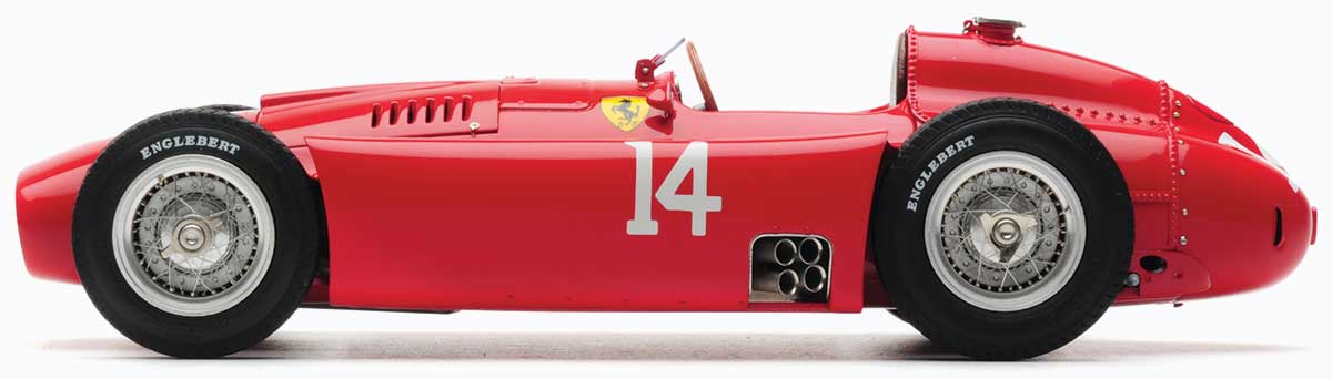 Fangio and Collins 1956 Ferrari D50 model from CMC