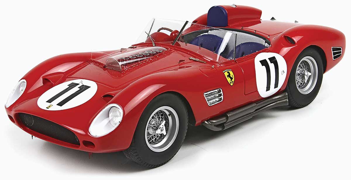 1:18 #11 1960 Ferrari 250 TR 60. Le Mans model from BBR