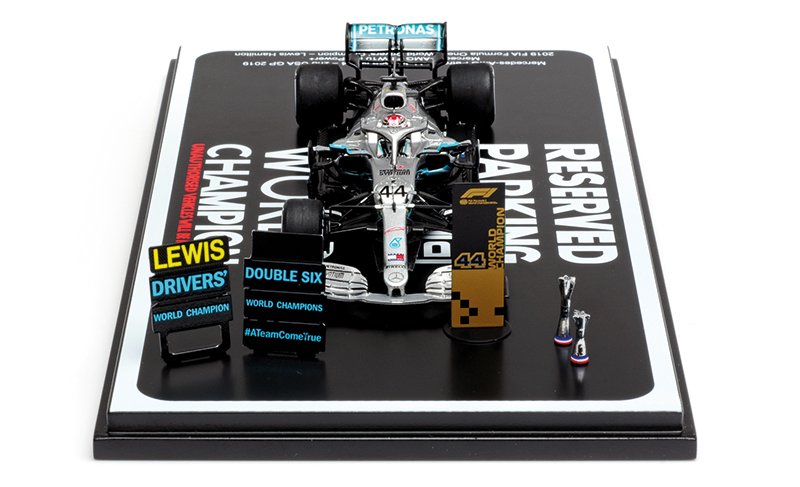 Spark 1:43 Hamilton 2019 American GP Mercedes diecast model car review