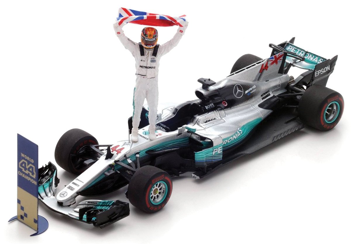 Hamilton 2017 Mercedes W08. Mexico