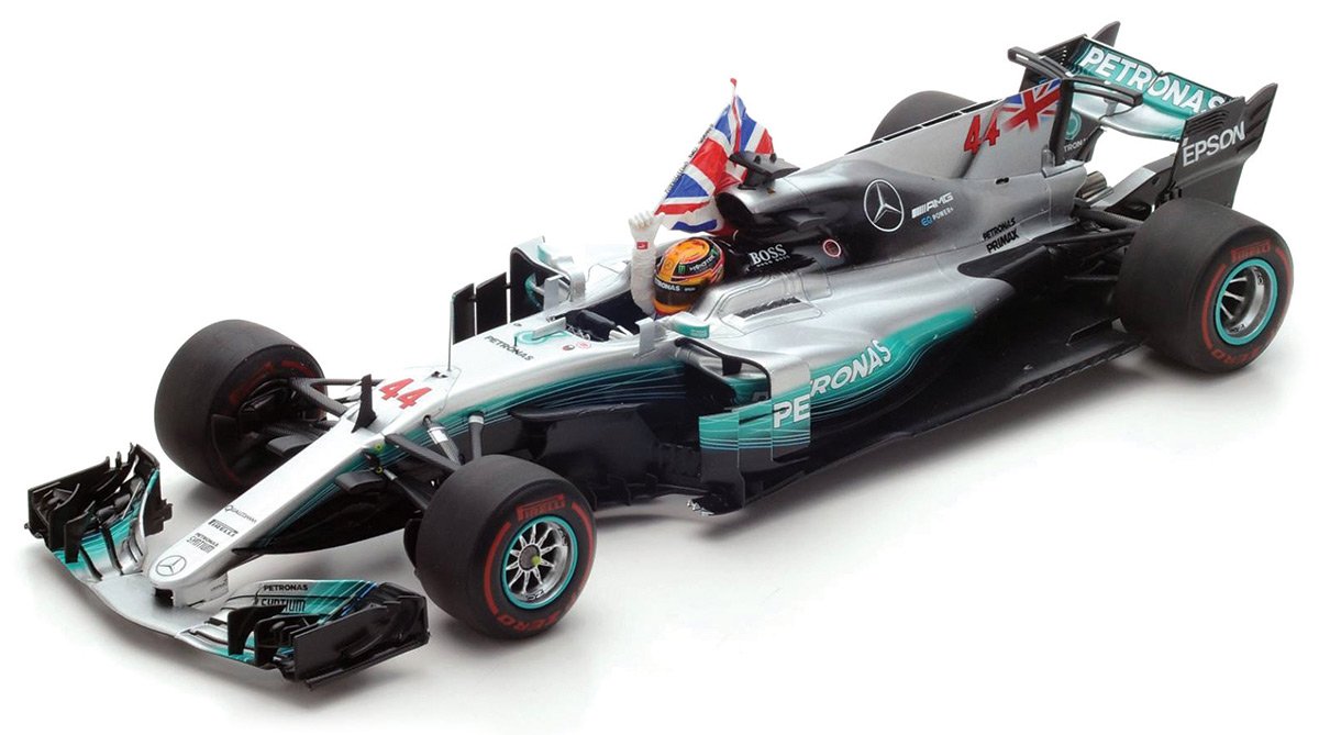 Hamilton 2017 Mercedes W08. Mexico