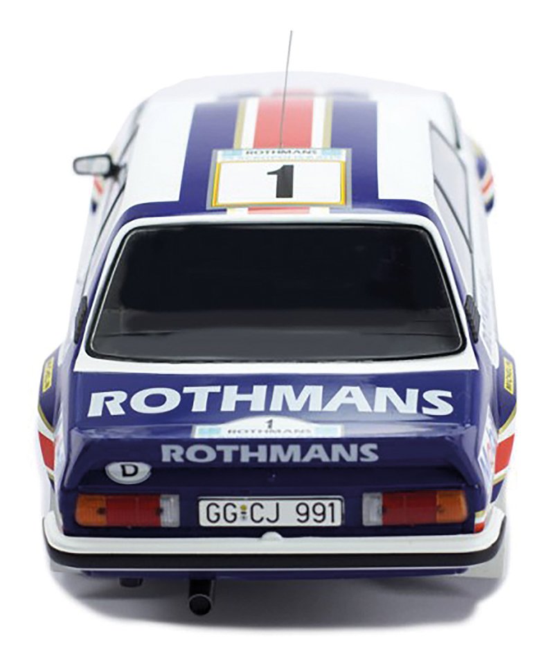 Ixo 1:18 Opel Ascona B 400 Année de construction 1982 Blanc / jaune / Gris 18CMC126.22 modèle