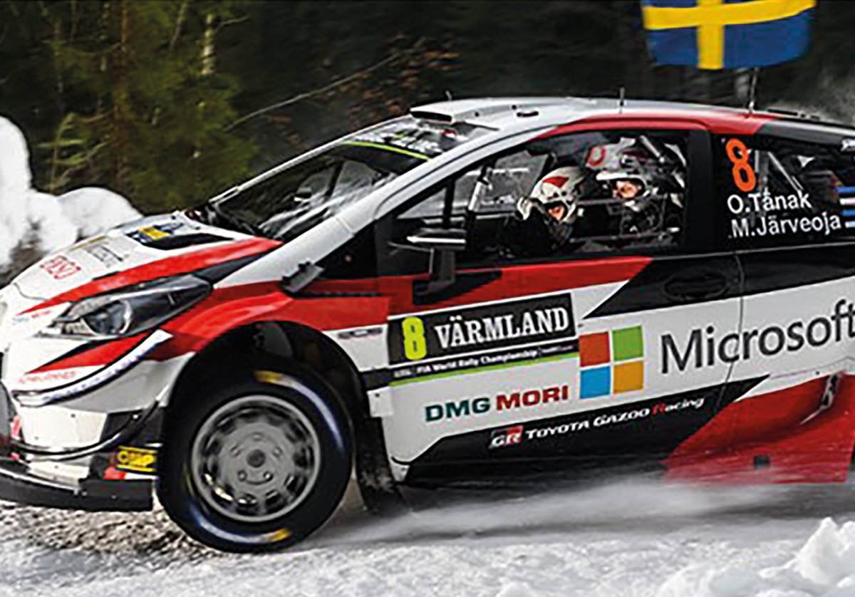 IXO 1:43 TOYOTA YARIS WRC #5 Rally Sweden 2019 RAM709 Diecast Models Collection 