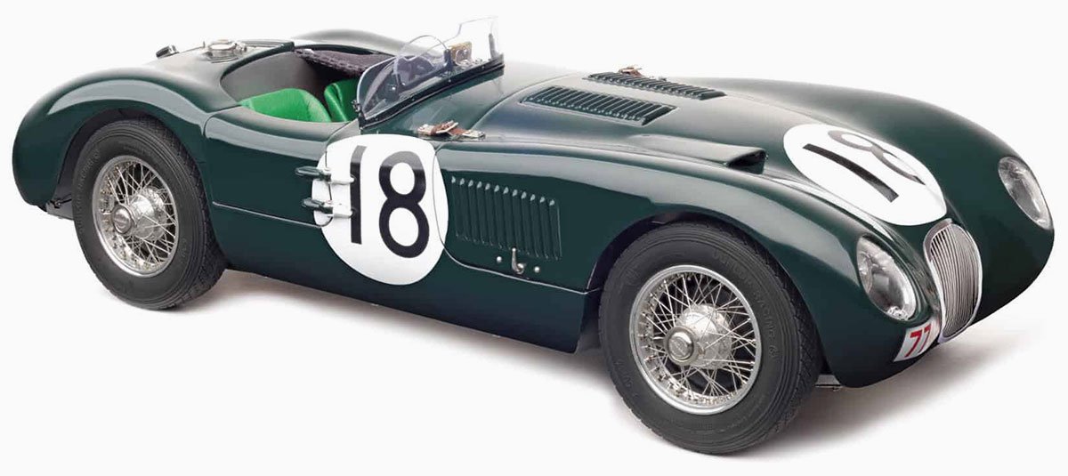 1:18 Jaguar C-Type models from CMC