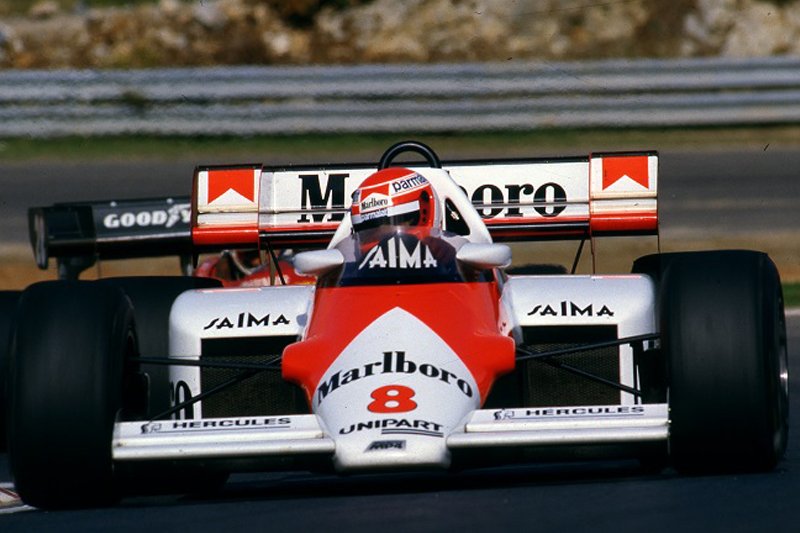 Lauda 1984 McLaren MP4-2 header