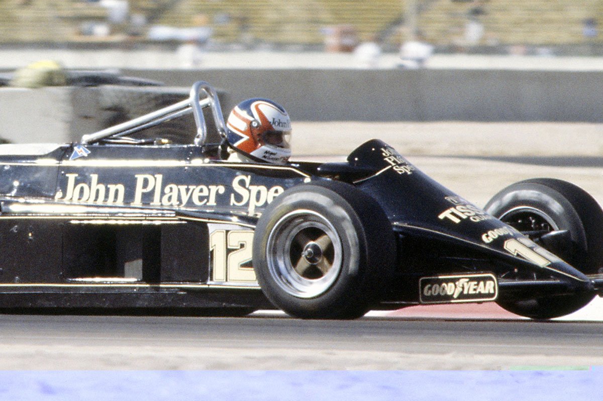 Nigel Mansell 1/43 Scale Spark S5358 Lotus 87 #12 'JPS' Las Vegas GP 1981