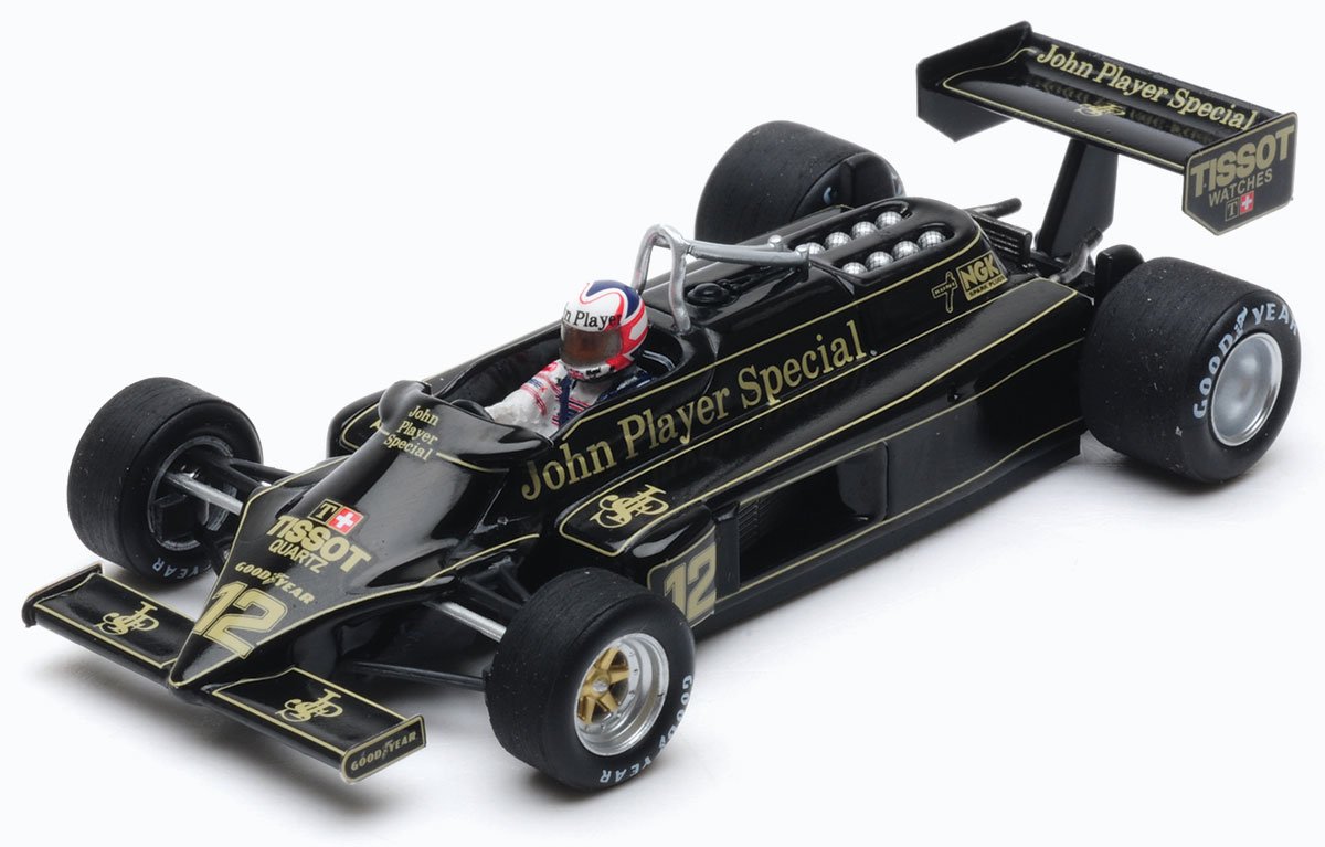 1:43 Mansell 1981 Lotus 87 model from Spark