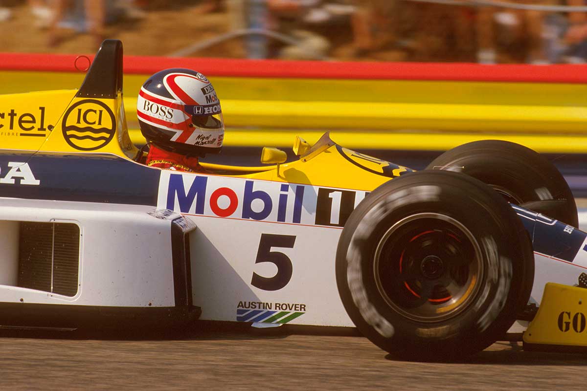 1 18 Mansell 1986 Williams Fw11