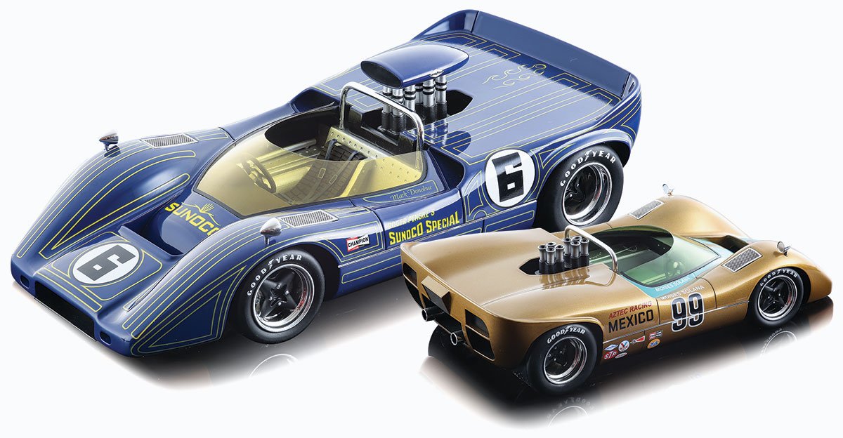 1:18 Mclaren M6A/B models from Tecnomodel