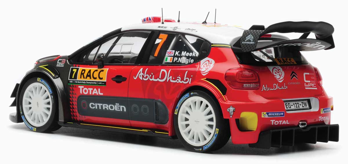 1:18 Meeke 2017 Citroen models from Norev