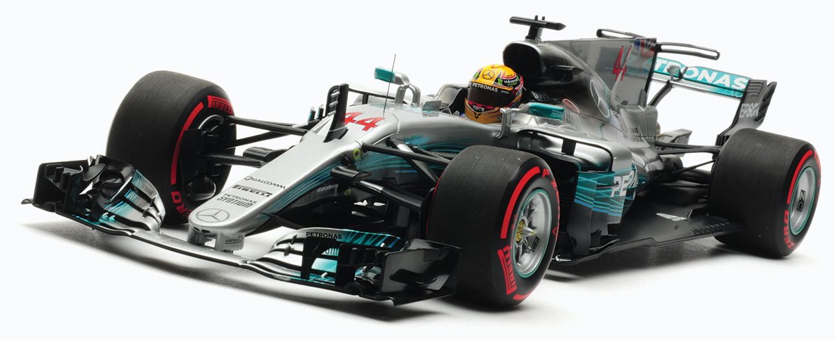 Minichamps 1:18 Hamilton 2017 Mexican GP Mercedes W08 Diecast Model Car Review