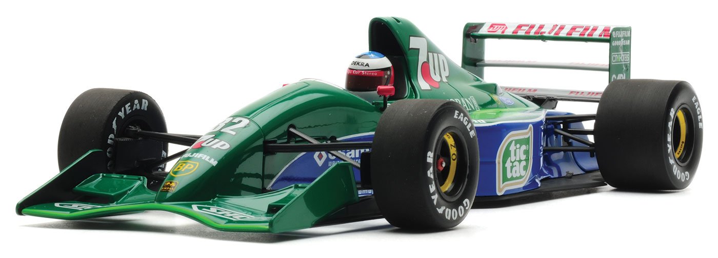 Minichamps 1:18 Schumacher 1991 Belgian GP Jordan diecast model car review