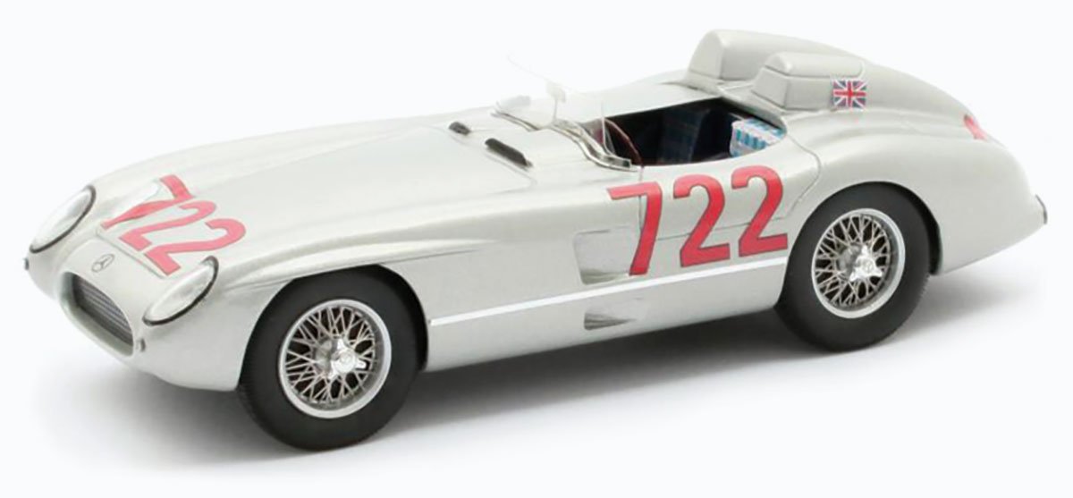 Matrix 1:43 Stirling Moss 1955 Mille Miglia Mercedes 300 SLR Diecast Model Car Review