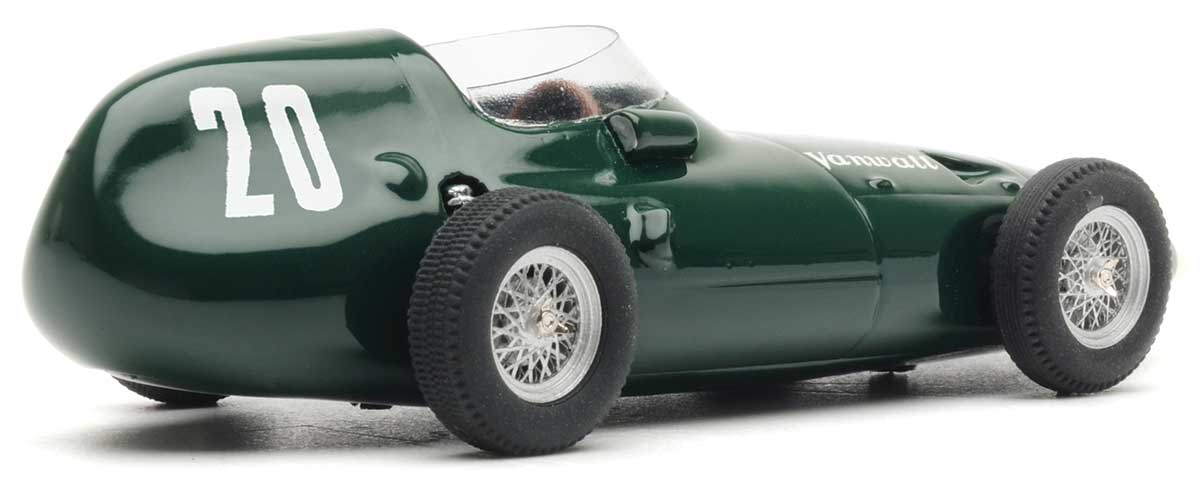 Brooks VANWALL F1 1959 VW59 N°18 1/43 TONY BROOKS BRUMM ENGLISH RACING GREEN 