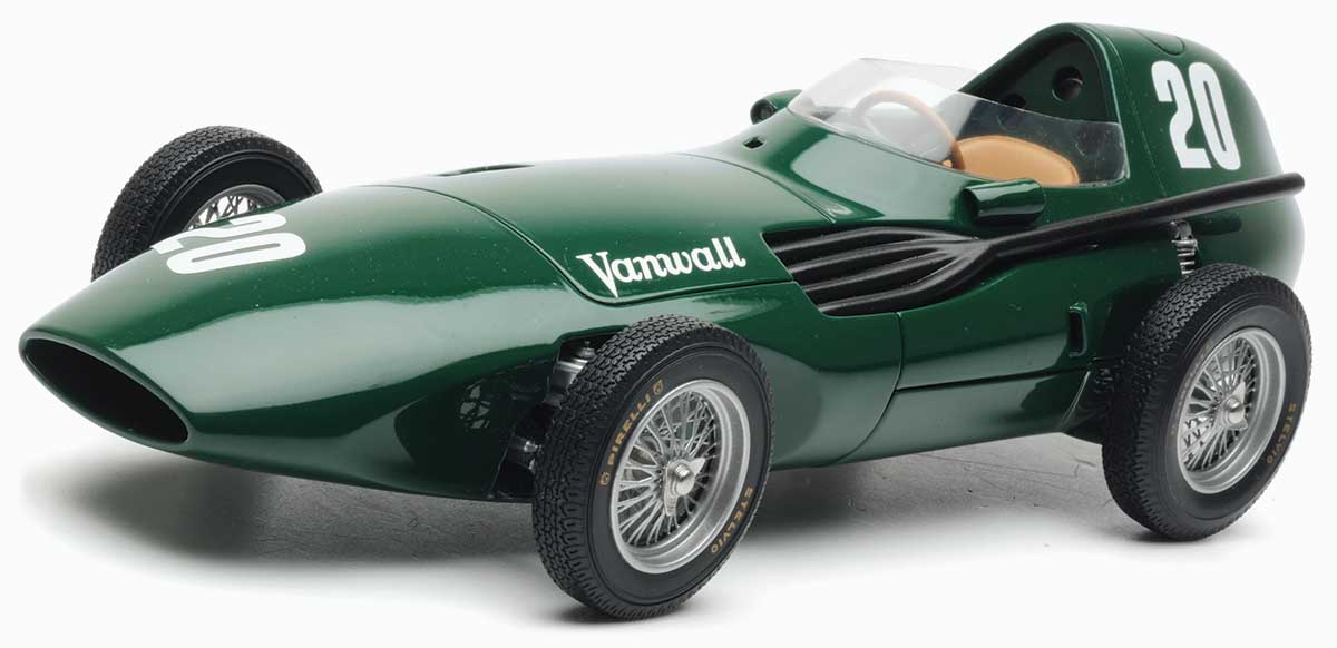 Moss and Brooks 1957 Vanwall Britain model from SMTS