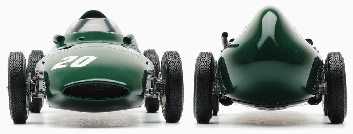 Moss and Brooks 1957 Vanwall Britain model from SMTS