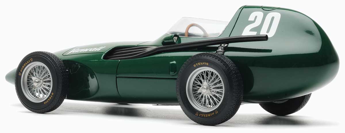 Moss and Brooks 1957 Vanwall Britain model from SMTS